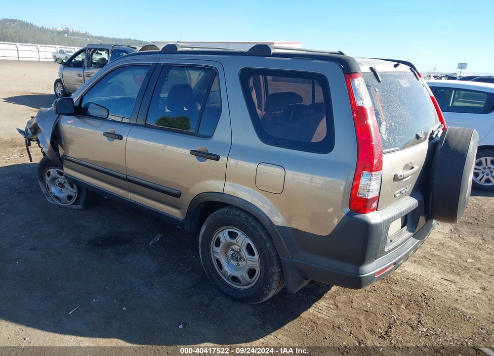 2005 HONDA CR-V LX VIN: JHLRD78595C054510