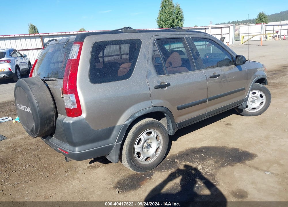 2005 HONDA CR-V LX VIN: JHLRD78595C054510