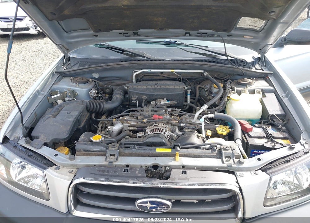 2003 SUBARU FORESTER X VIN: JF1SG63673H756198