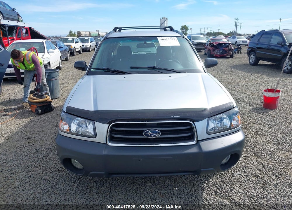 2003 SUBARU FORESTER X VIN: JF1SG63673H756198