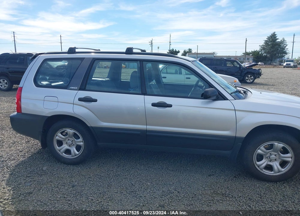 2003 SUBARU FORESTER X VIN: JF1SG63673H756198