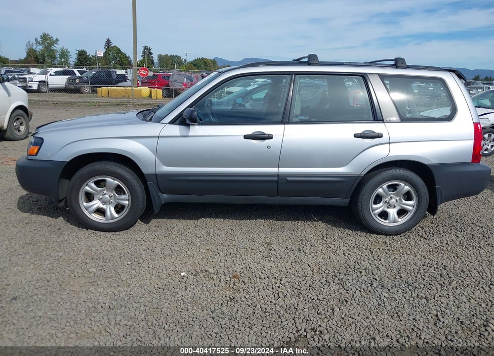 2003 SUBARU FORESTER X VIN: JF1SG63673H756198