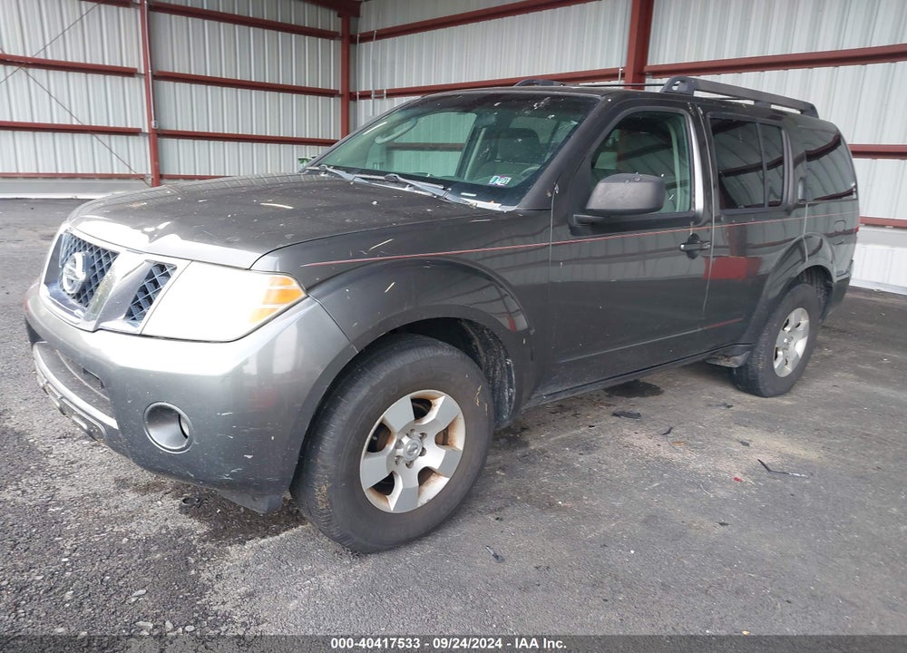 2009 NISSAN PATHFINDER S VIN: 5N1AR18B29C600466