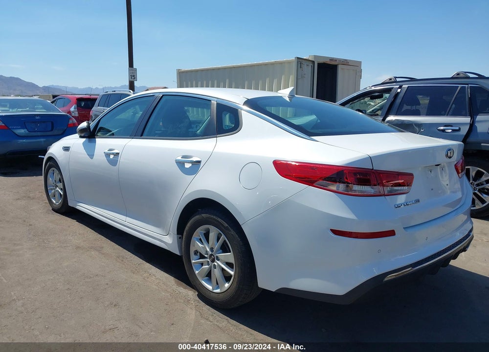 2019 KIA OPTIMA LX VIN: 5XXGT4L36KG286490
