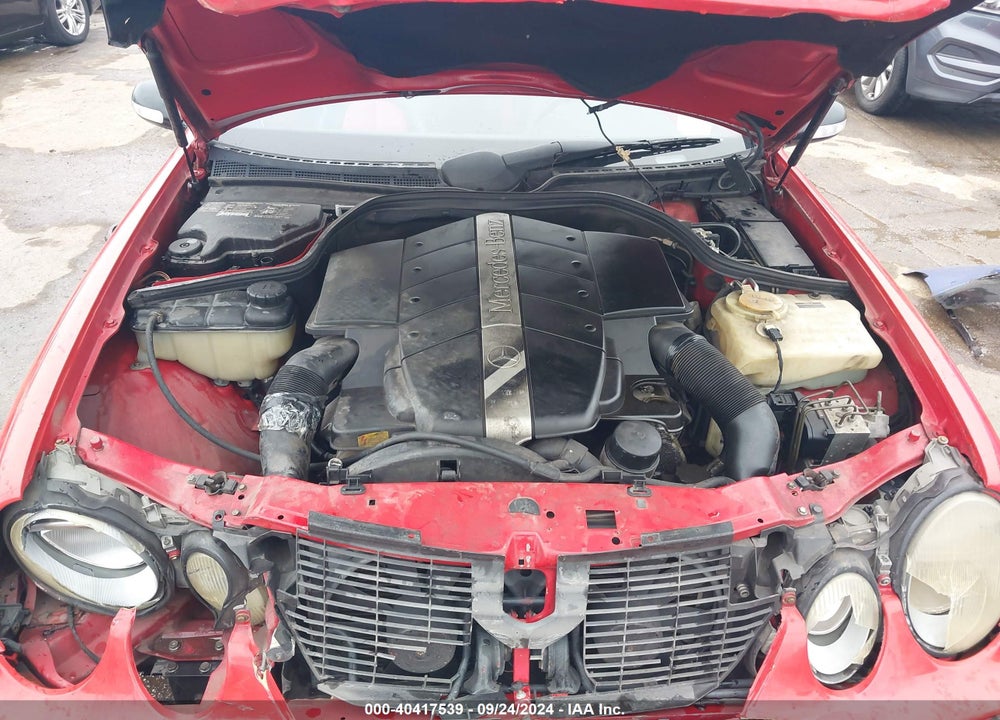 2000 MERCEDES-BENZ CLK 430 VIN: WDBLK70G6YT045207