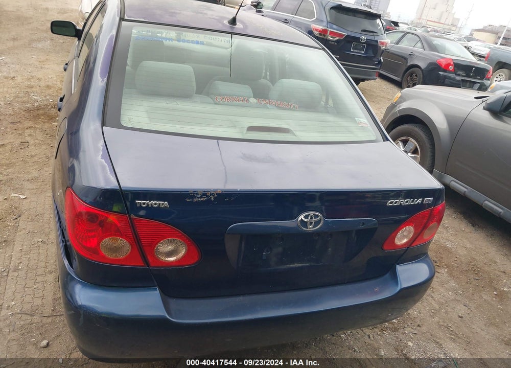 2007 TOYOTA COROLLA CE VIN: 2T1BR32E17C852284
