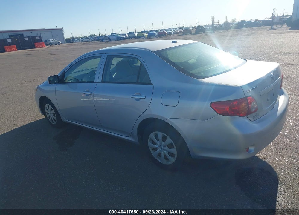2009 TOYOTA COROLLA LE VIN: JTDBL40E199040504
