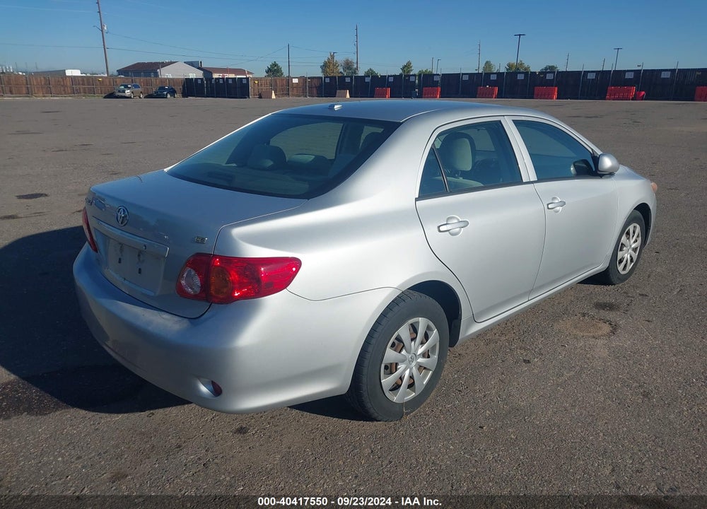 2009 TOYOTA COROLLA LE VIN: JTDBL40E199040504