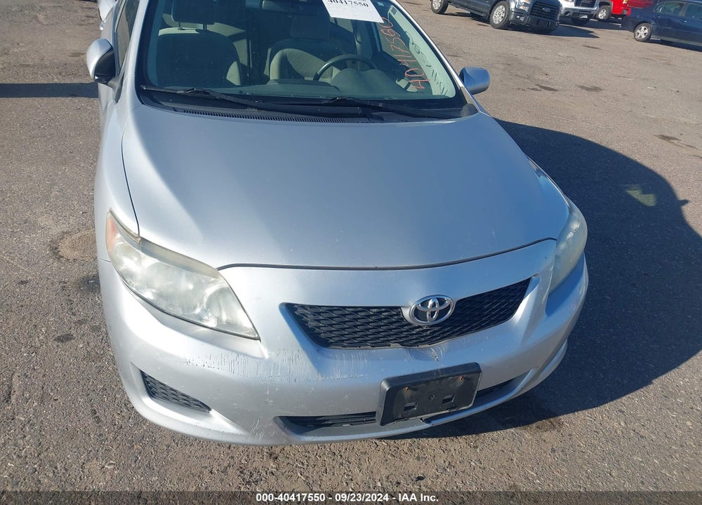 2009 TOYOTA COROLLA LE VIN: JTDBL40E199040504