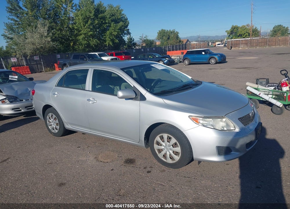 2009 TOYOTA COROLLA LE VIN: JTDBL40E199040504