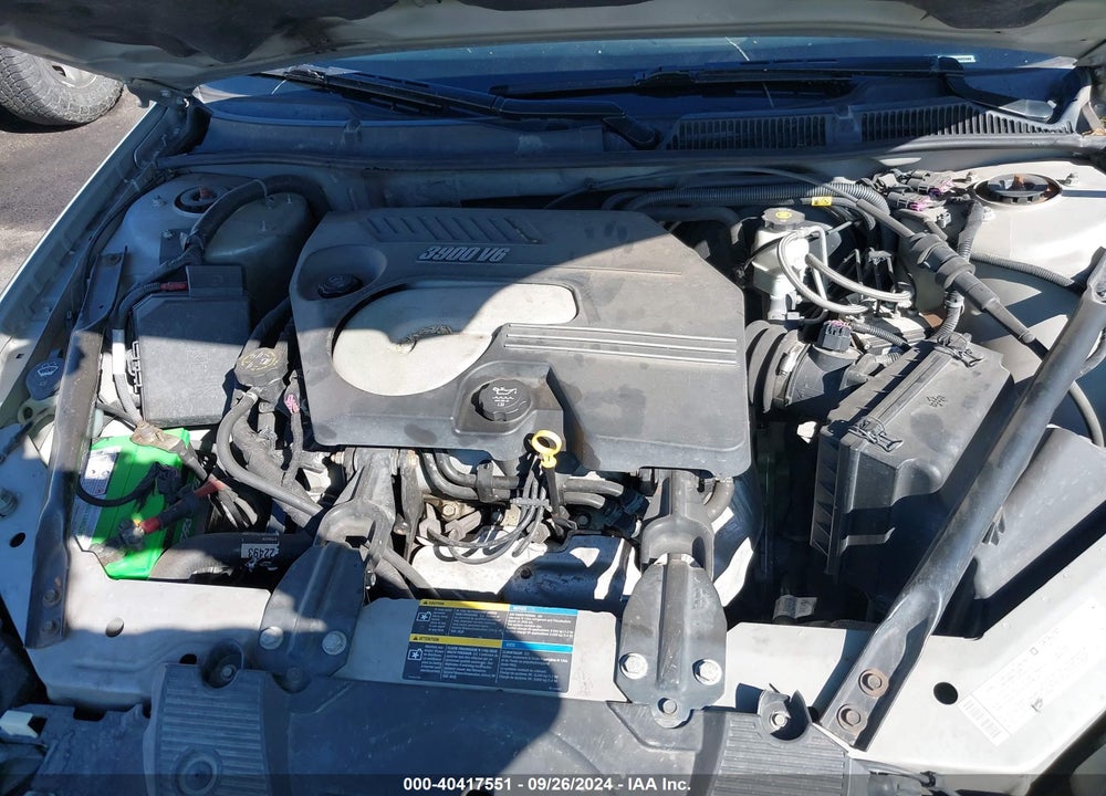 2006 CHEVROLET IMPALA LT VIN: 2G1WC581869134497