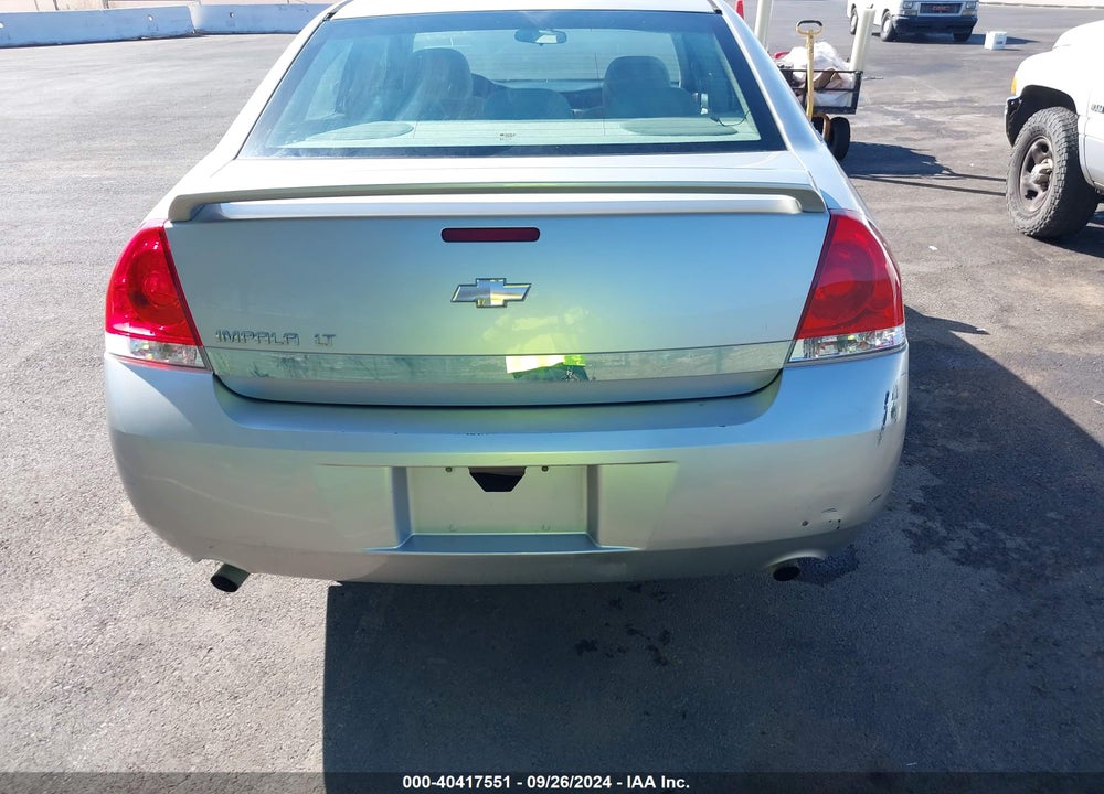 2006 CHEVROLET IMPALA LT VIN: 2G1WC581869134497