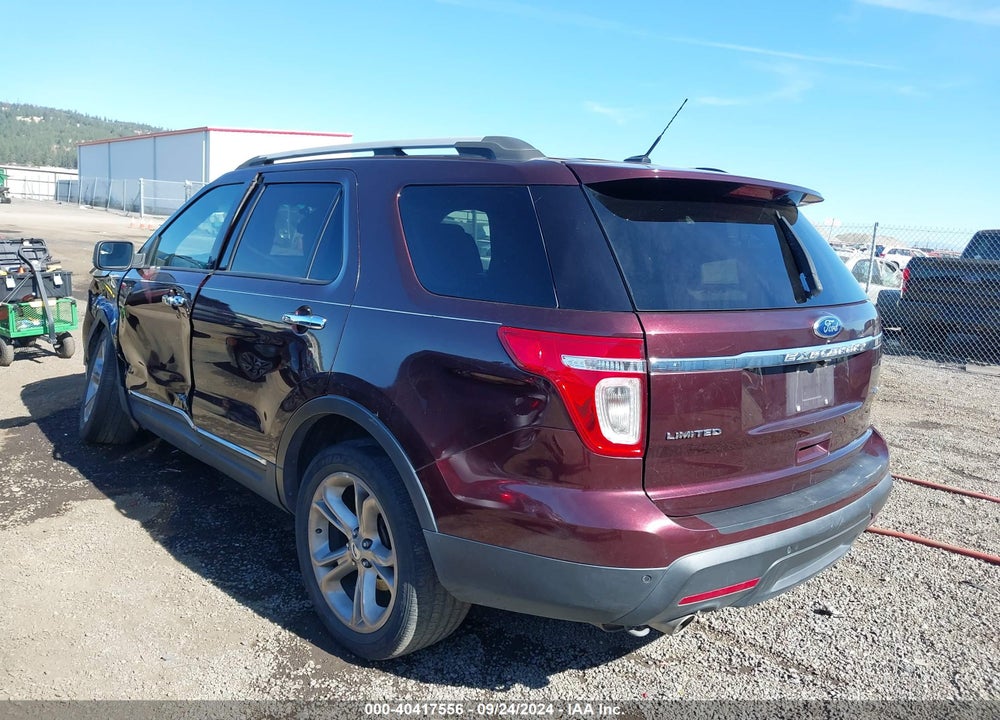 2011 FORD EXPLORER LIMITED VIN: 1FMHK8F85BGA58801