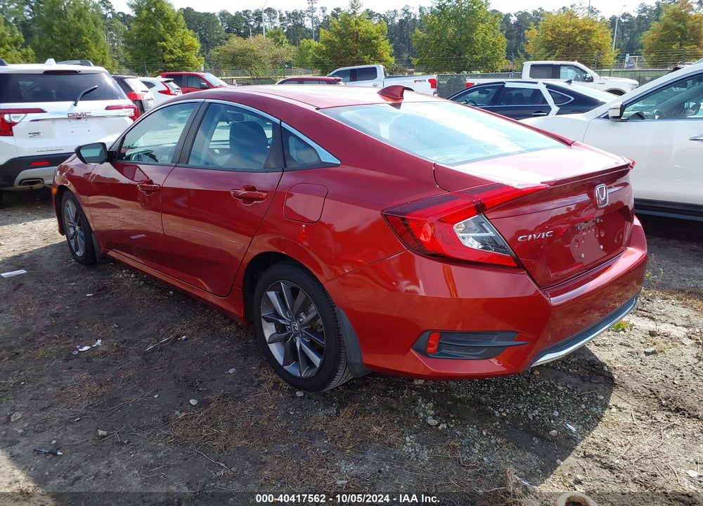 2020 HONDA CIVIC EX VIN: 19XFC1F3XLE005727