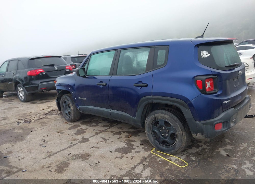 2016 JEEP RENEGADE SPORT VIN: ZACCJBAWXGPE40188
