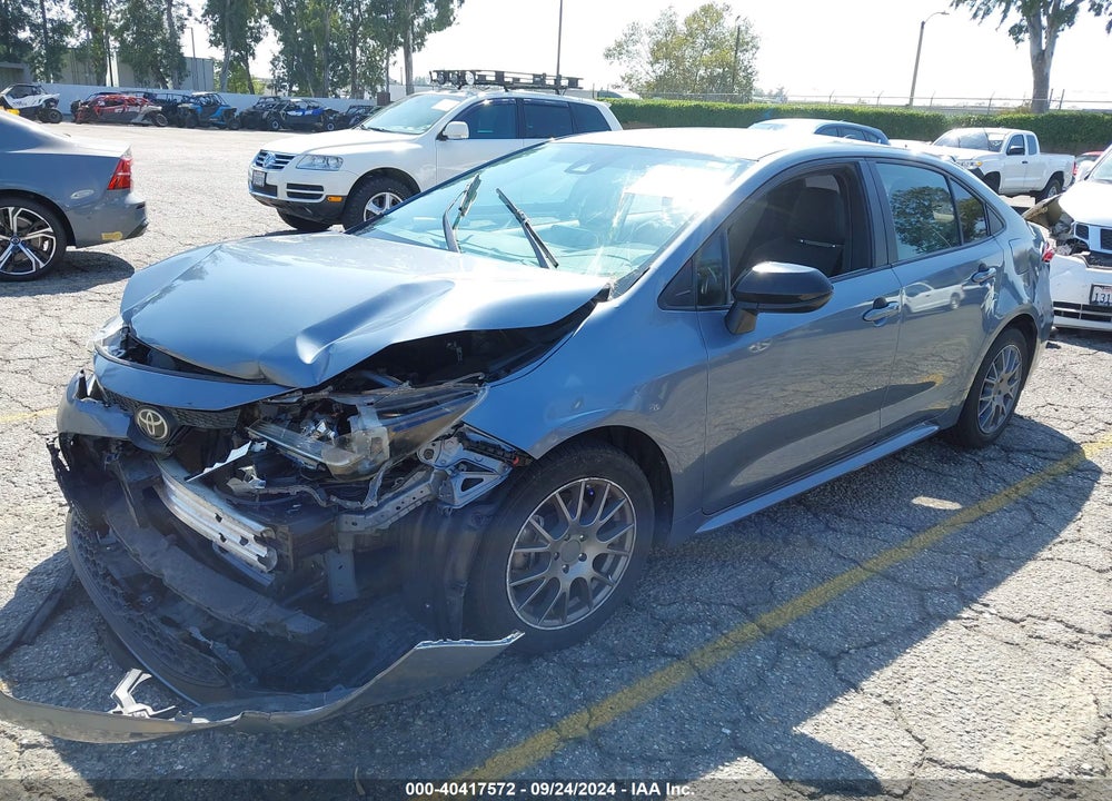 2021 TOYOTA COROLLA LE VIN: 5YFEPMAE1MP173962