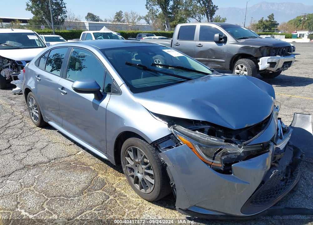 2021 TOYOTA COROLLA LE VIN: 5YFEPMAE1MP173962