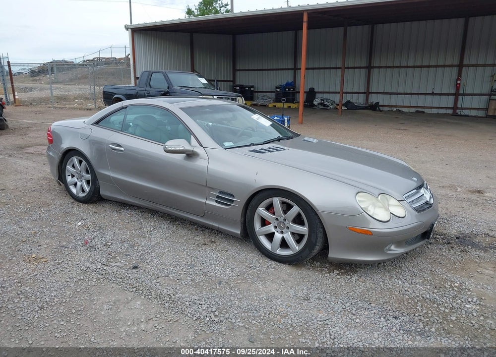 2003 MERCEDES-BENZ SL 500 VIN: WDBSK75F23F027242