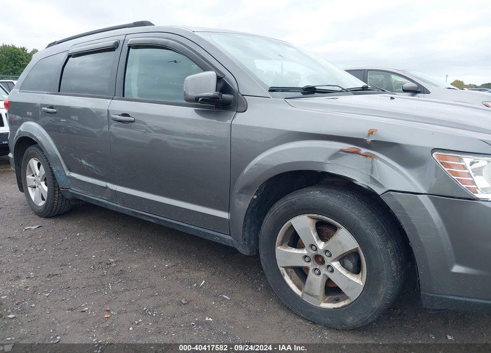 2012 DODGE JOURNEY SXT VIN: 3C4PDCBG8CT204602