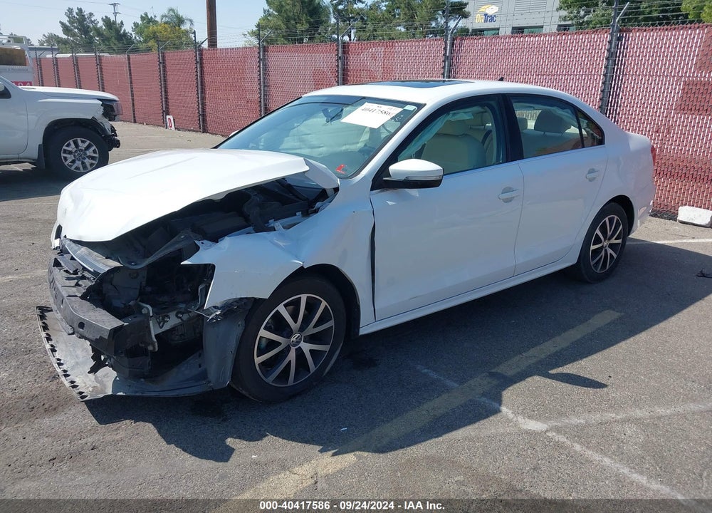 2017 VOLKSWAGEN JETTA 1.4T SE VIN: 3VWDB7AJ2HM356631