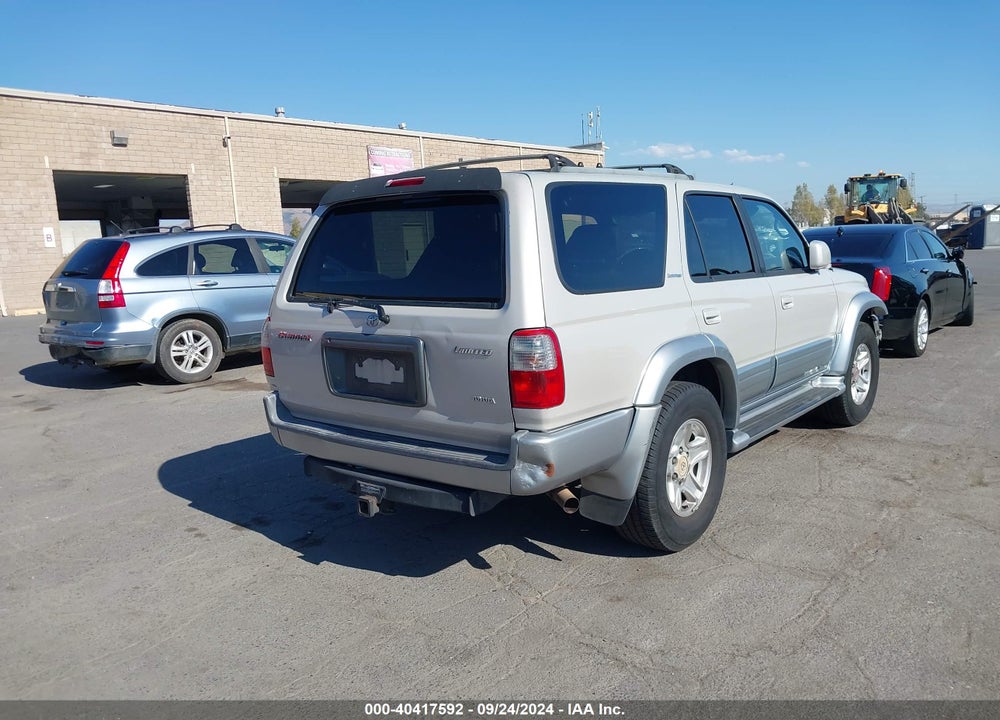 2000 TOYOTA 4RUNNER LIMITED V6 VIN: JT3GN87R5Y0178747