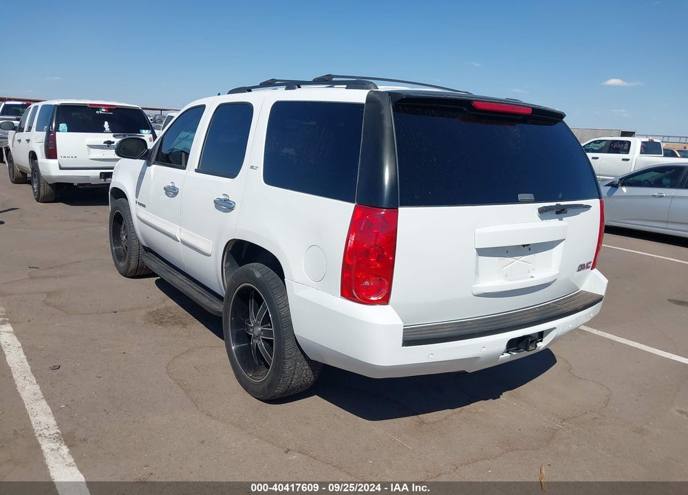 2007 GMC YUKON SLT VIN: 1GKFC13J17R409470