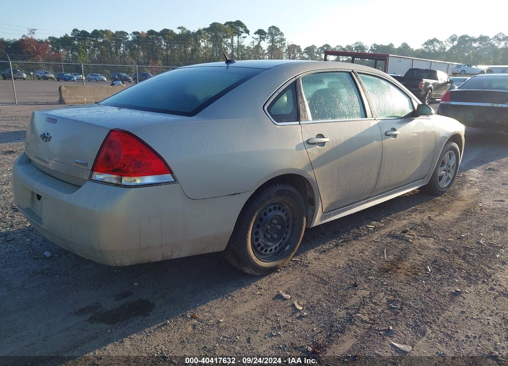 2010 CHEVROLET IMPALA LS VIN: 2G1WA5EK5A1144351