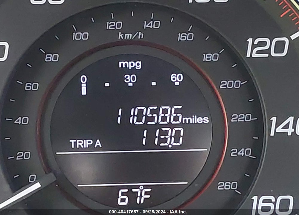 2013 HONDA ACCORD EX-L V-6 VIN: 1HGCT2B80DA000410