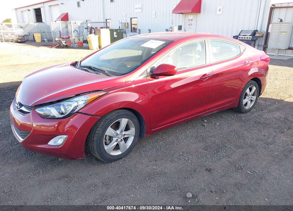 2013 HYUNDAI ELANTRA GLS VIN: 5NPDH4AE2DH206537