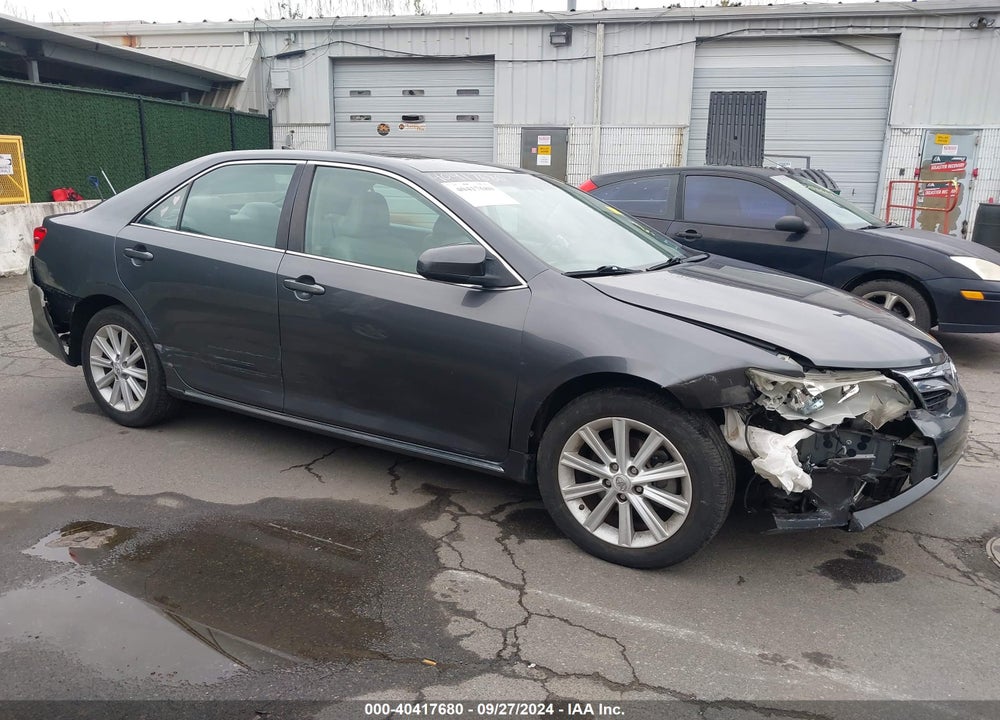 2012 TOYOTA CAMRY XLE VIN: 4T1BF1FK6CU513719