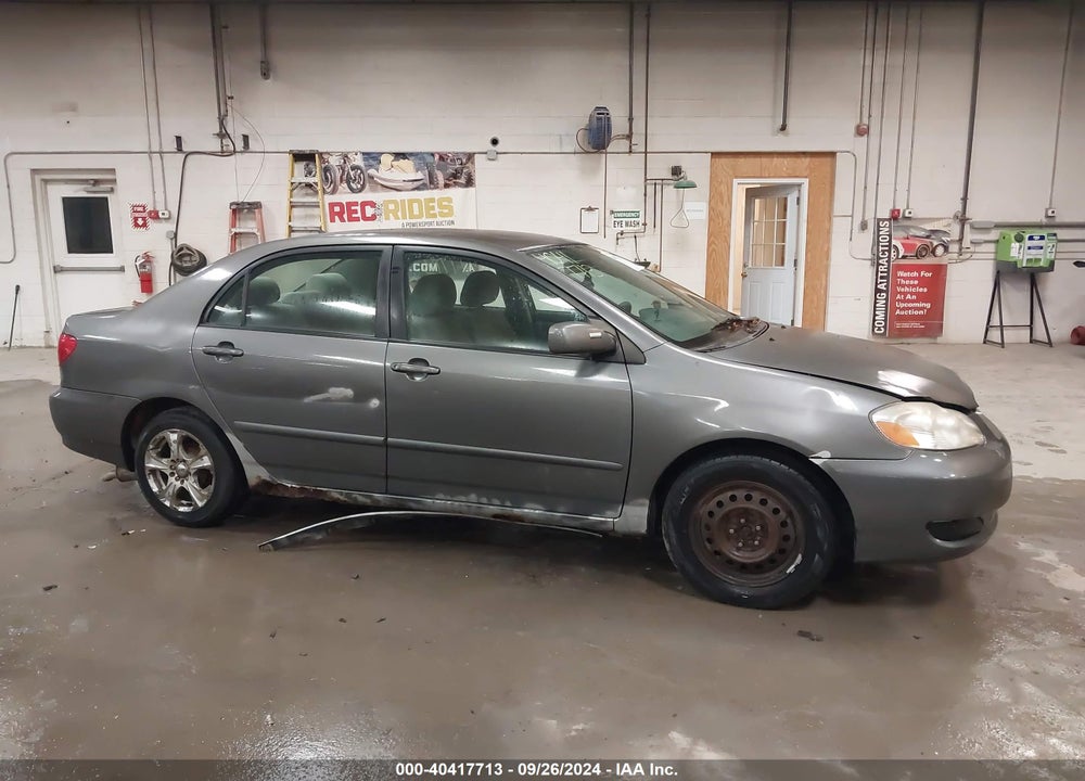 2007 TOYOTA COROLLA LE VIN: 2T1BR32E57C829512