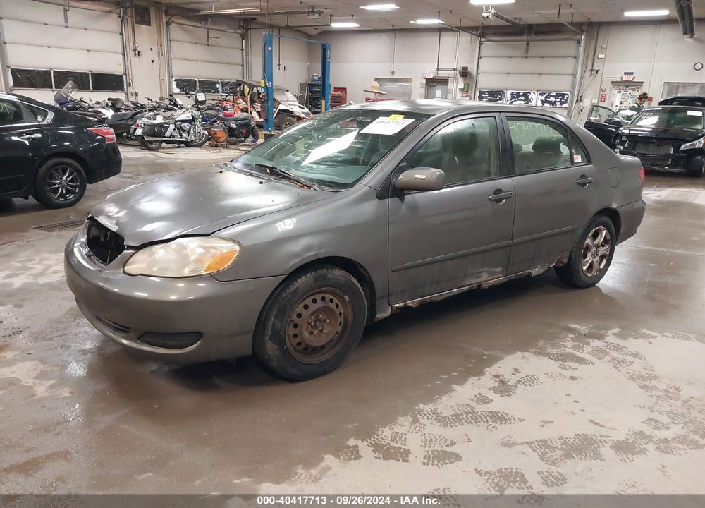 2007 TOYOTA COROLLA LE VIN: 2T1BR32E57C829512