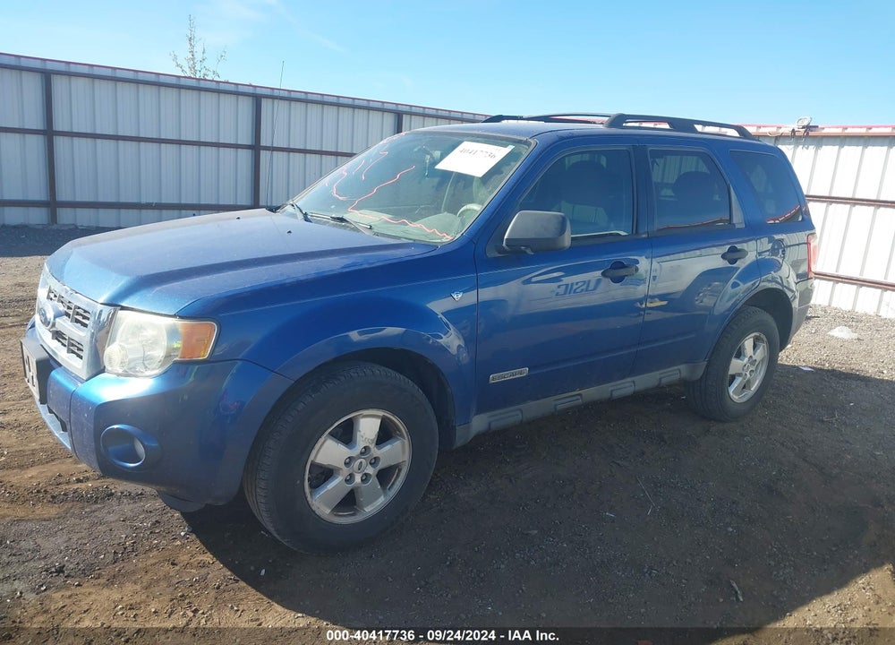 2008 FORD ESCAPE XLT VIN: 1FMCU93158KC97823