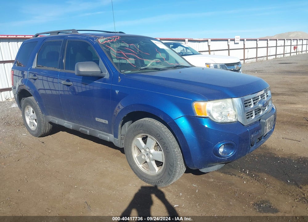 2008 FORD ESCAPE XLT VIN: 1FMCU93158KC97823