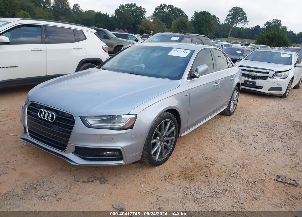 2015 AUDI A4 2.0T PREMIUM VIN: WAUBFAFL8FN004868