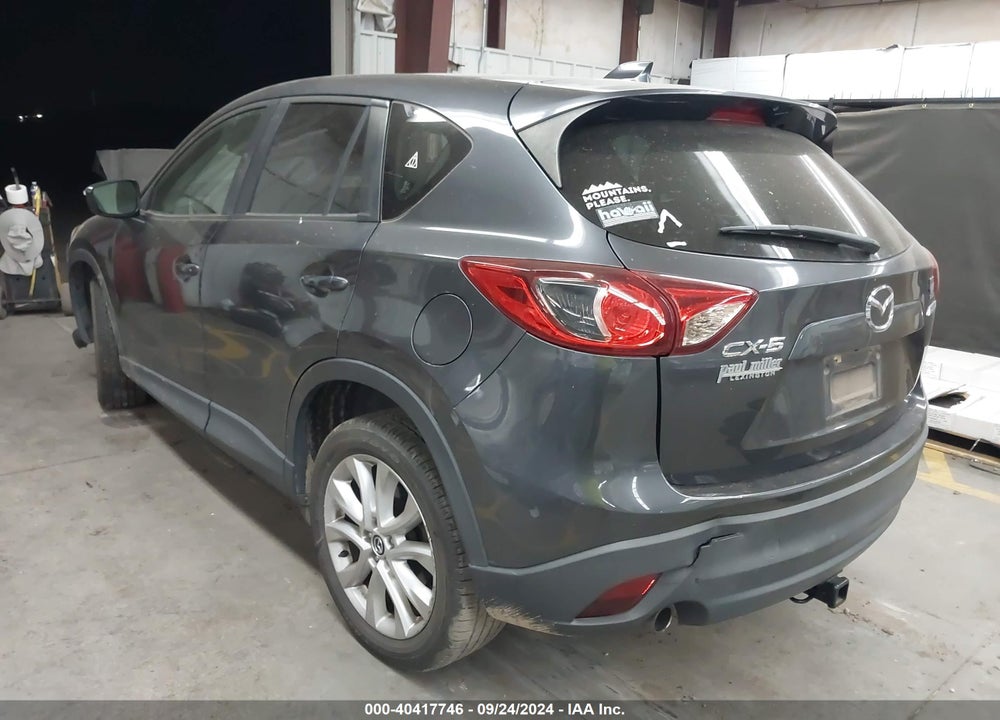 2015 MAZDA CX-5 GRAND TOURING VIN: JM3KE2DY0F0527137