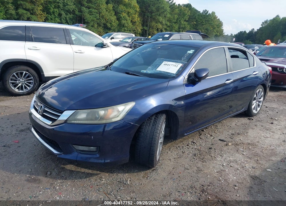 2014 HONDA ACCORD SPORT VIN: 1HGCR2F55EA018532