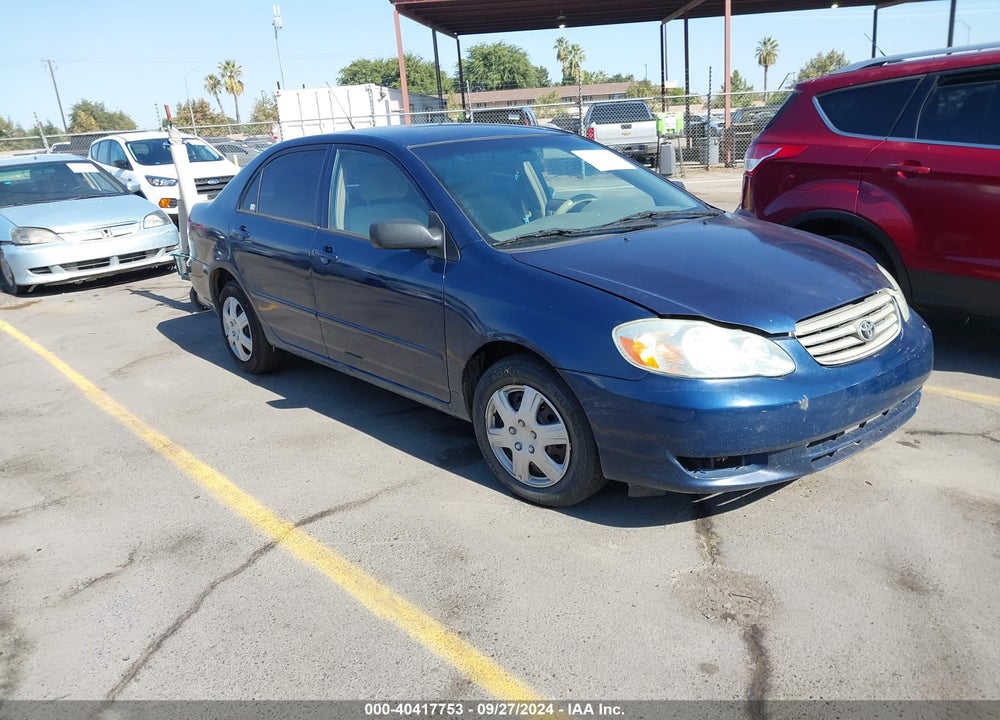 2003 TOYOTA COROLLA CE VIN: 1NXBR32E73Z039296