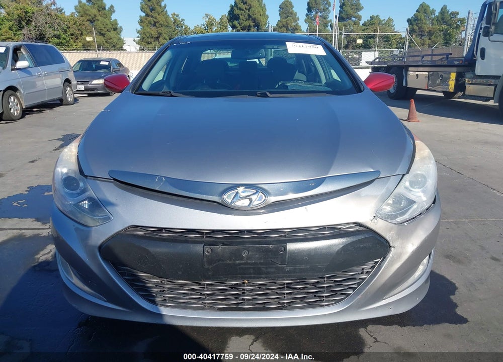 2015 HYUNDAI SONATA HYBRID LIMITED VIN: KMHEC4A49FA123509