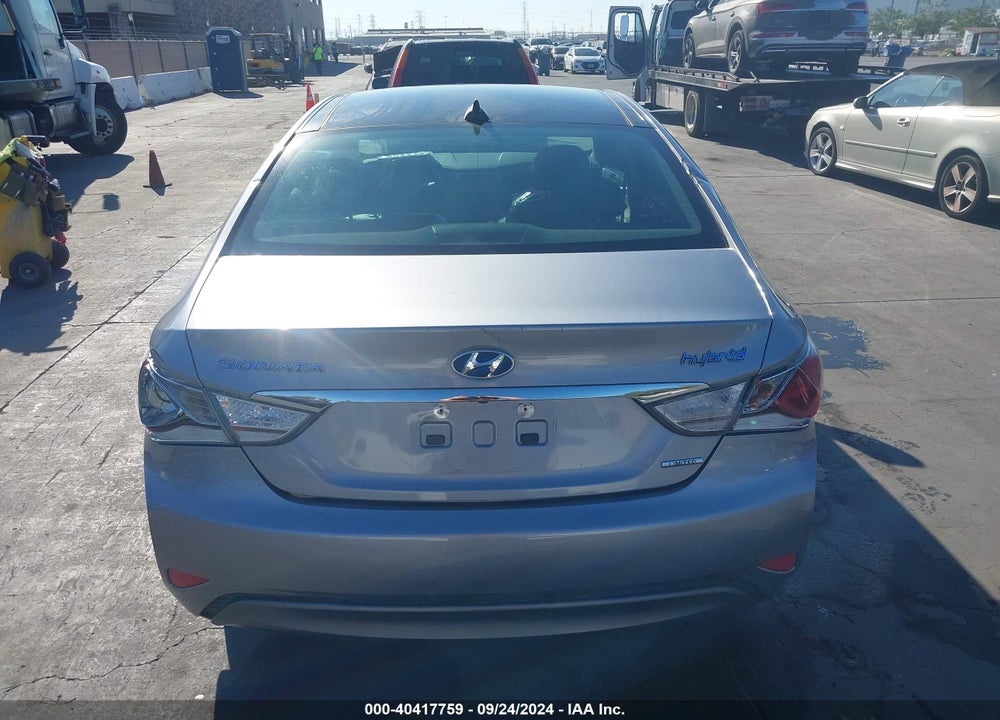 2015 HYUNDAI SONATA HYBRID LIMITED VIN: KMHEC4A49FA123509