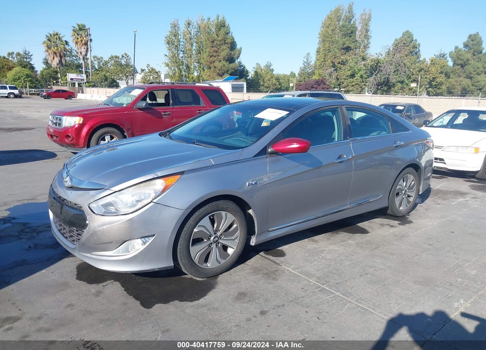 2015 HYUNDAI SONATA HYBRID LIMITED VIN: KMHEC4A49FA123509