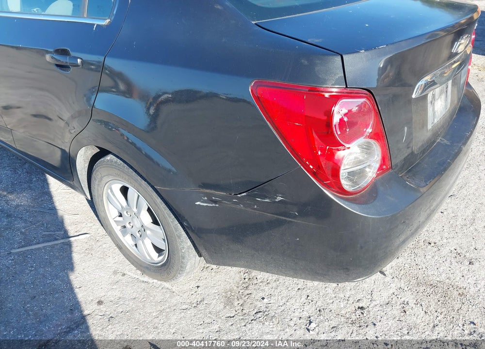 2013 CHEVROLET SONIC LT AUTO VIN: 1G1JC5SB3D4190374