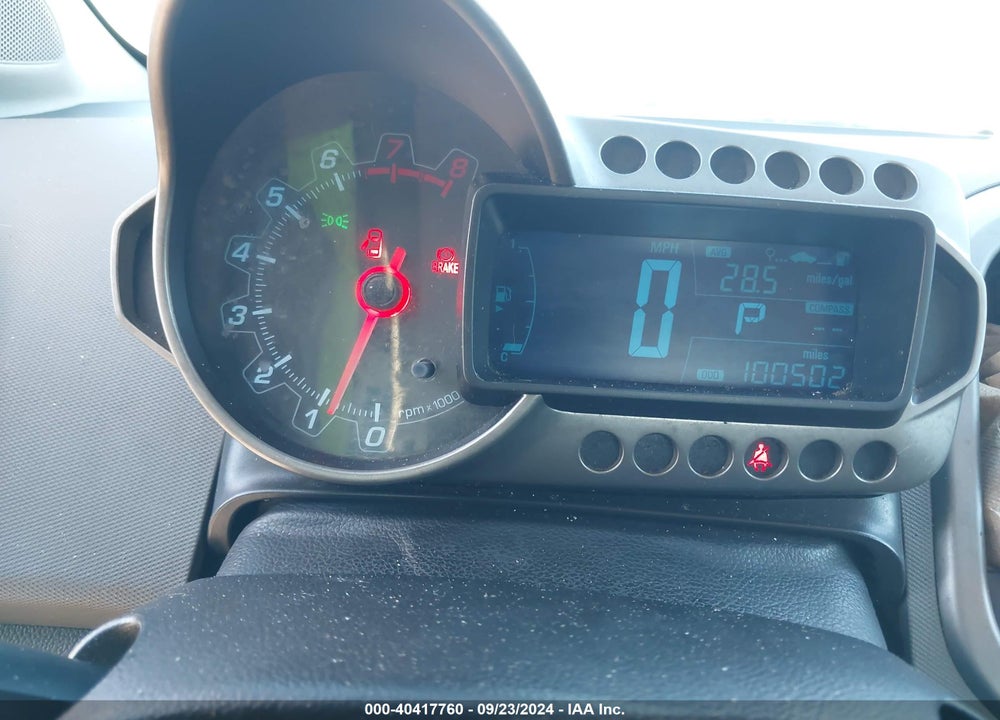 2013 CHEVROLET SONIC LT AUTO VIN: 1G1JC5SB3D4190374