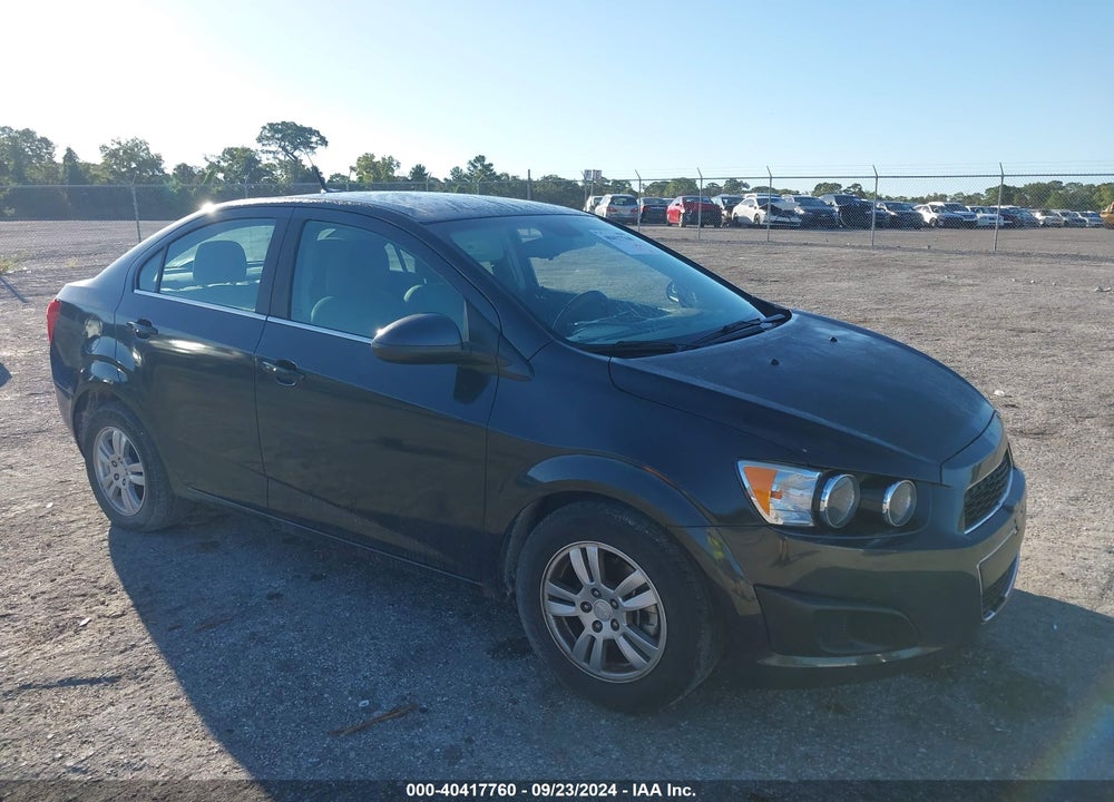 2013 CHEVROLET SONIC LT AUTO VIN: 1G1JC5SB3D4190374
