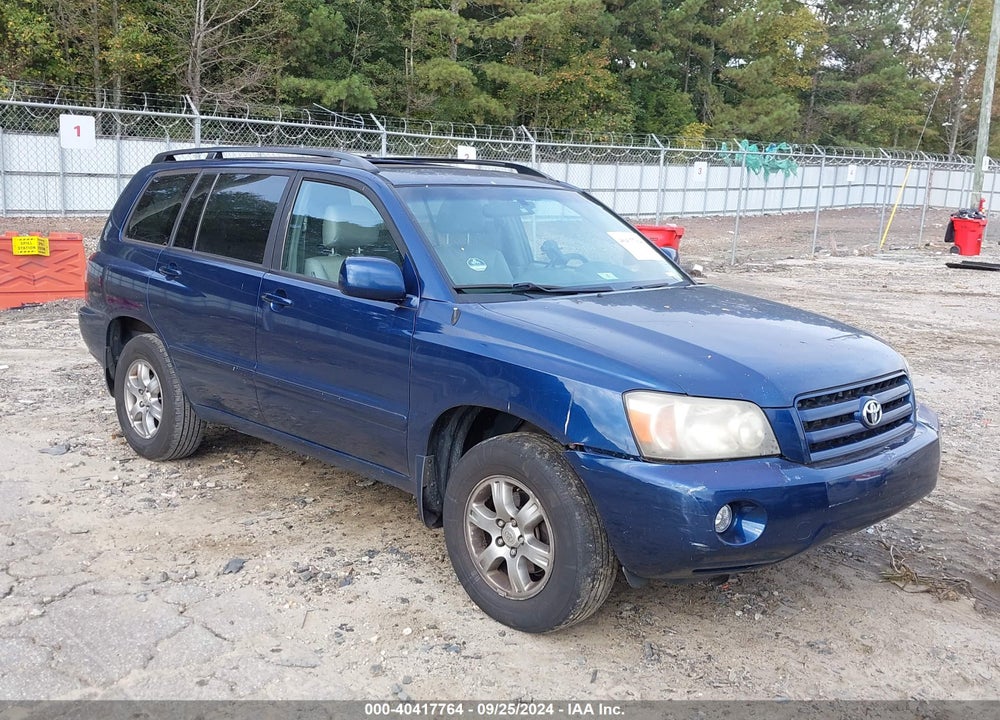 2004 TOYOTA HIGHLANDER V6 VIN: JTEEP21A440066766