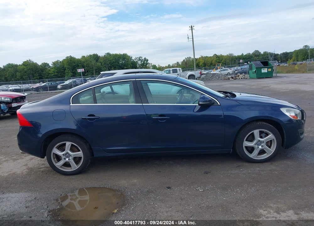 2013 VOLVO S60 T5/T5 PLATINUM/T5 PREMIER/T5 PREMIER PLUS VIN: YV1612FH1D2178746