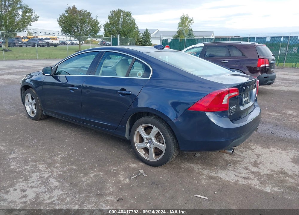 2013 VOLVO S60 T5/T5 PLATINUM/T5 PREMIER/T5 PREMIER PLUS VIN: YV1612FH1D2178746