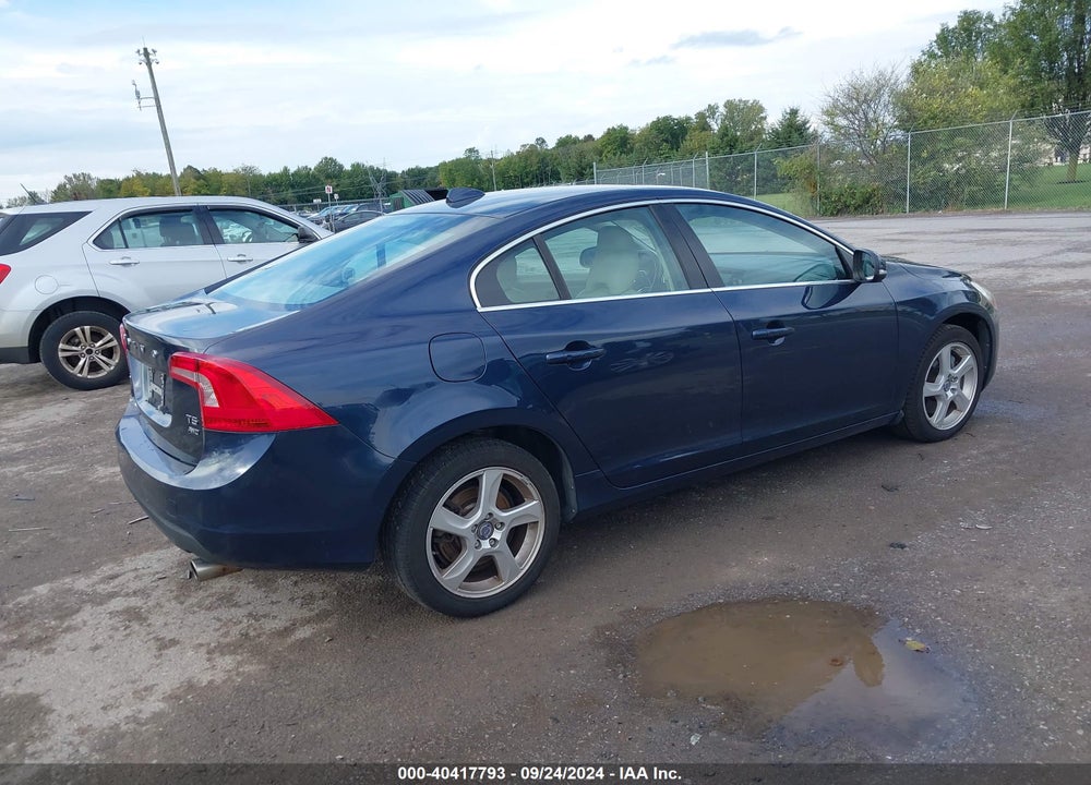 2013 VOLVO S60 T5/T5 PLATINUM/T5 PREMIER/T5 PREMIER PLUS VIN: YV1612FH1D2178746