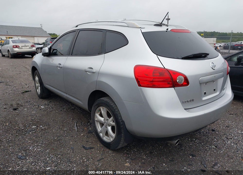 2008 NISSAN ROGUE SL VIN: JN8AS58V78W107653