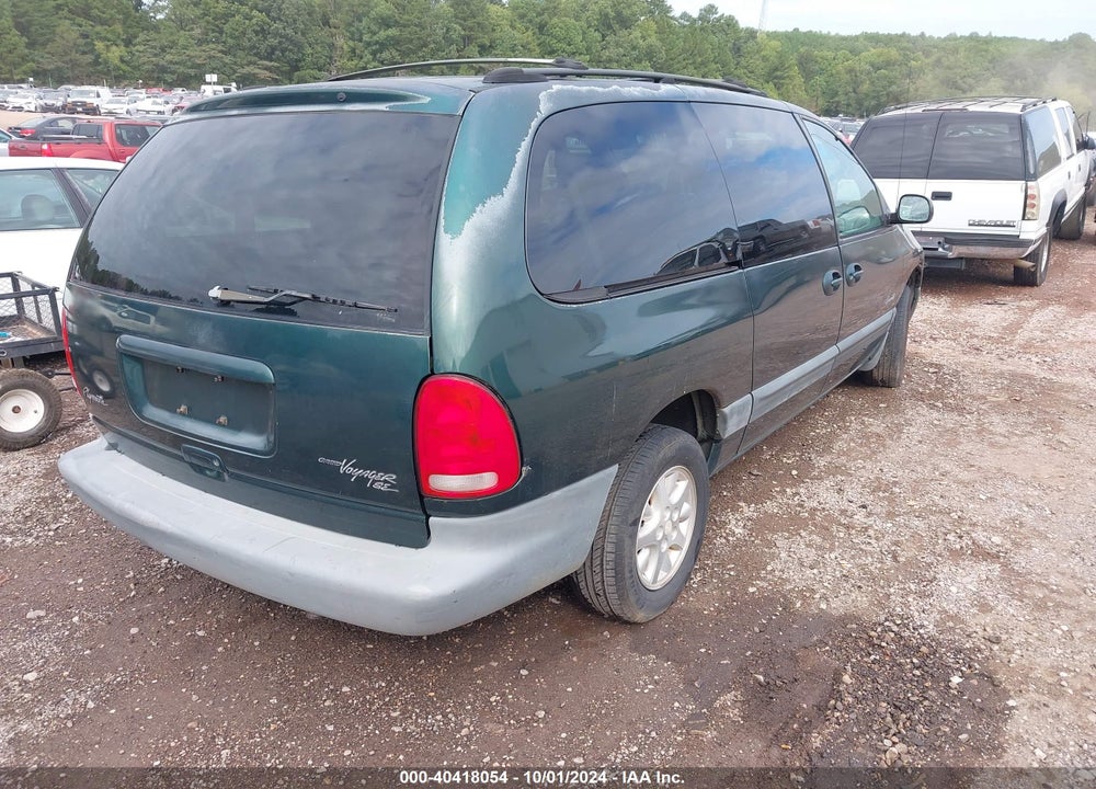 1999 PLYMOUTH GRAND VOYAGER SE VIN: 1P4GP44G5XB601116